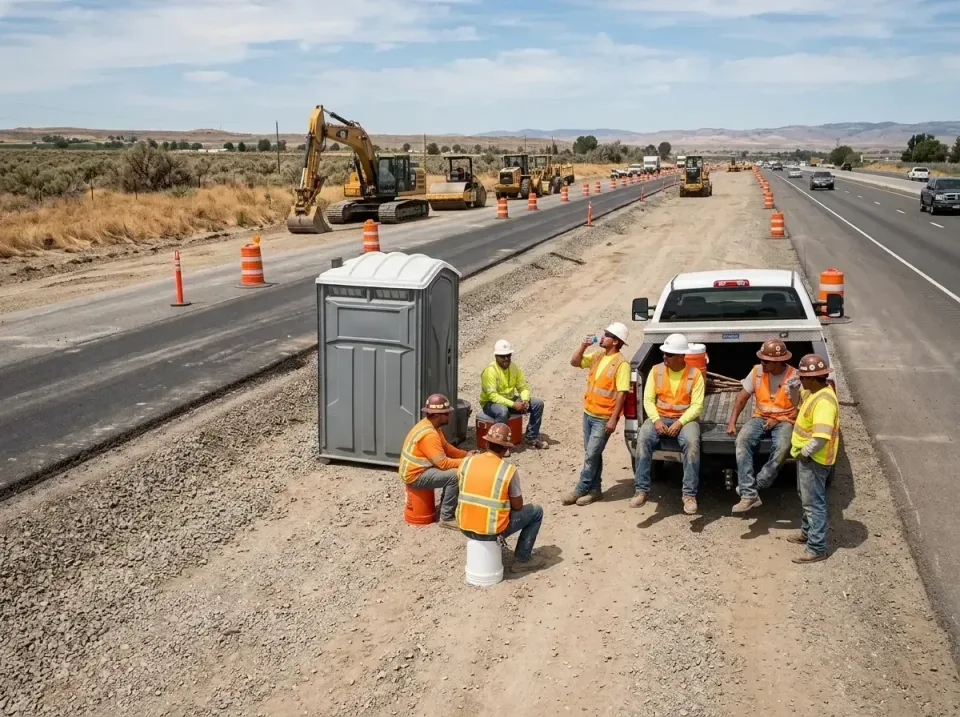 highway-road-construction-crew-007 — frequently asked questions, Porta Potty and Restroom Rentals in Ravenswood, WV